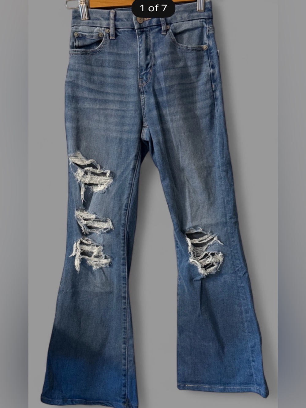 American Eagle Next Level Stretch Womens 00 Regular Denim Jeans